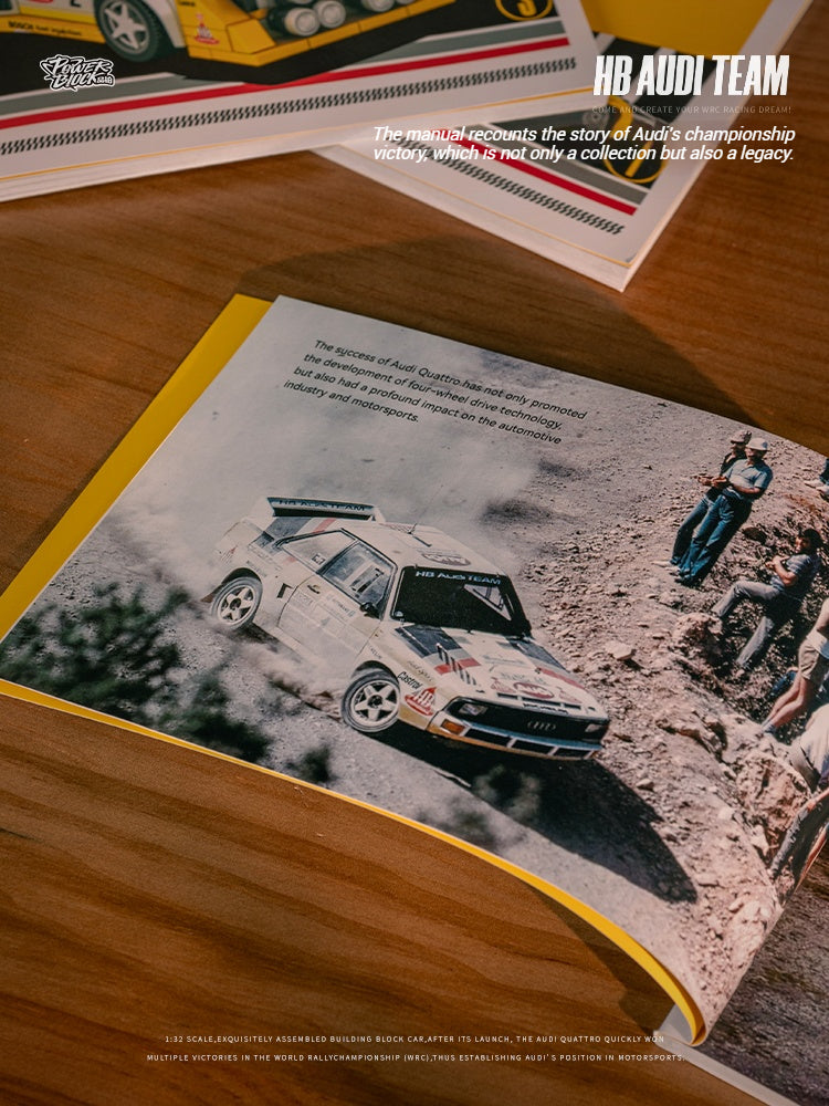 1985 Audi S1 Quattro Group B Champion Edition - 3 Modes Collector's Kit