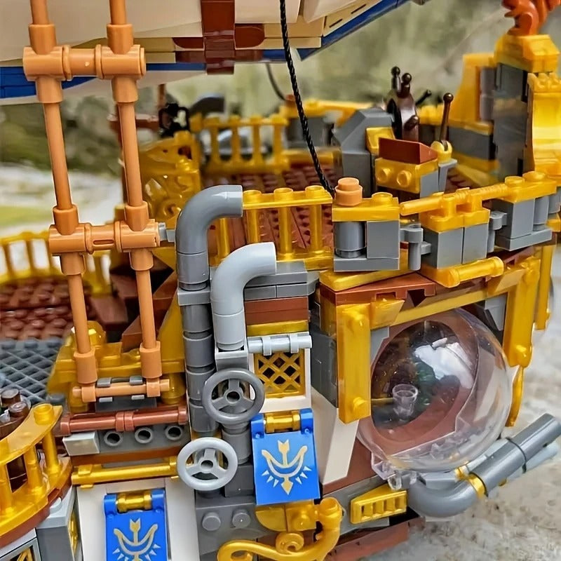 SteamPunk Airship | 3271pcs