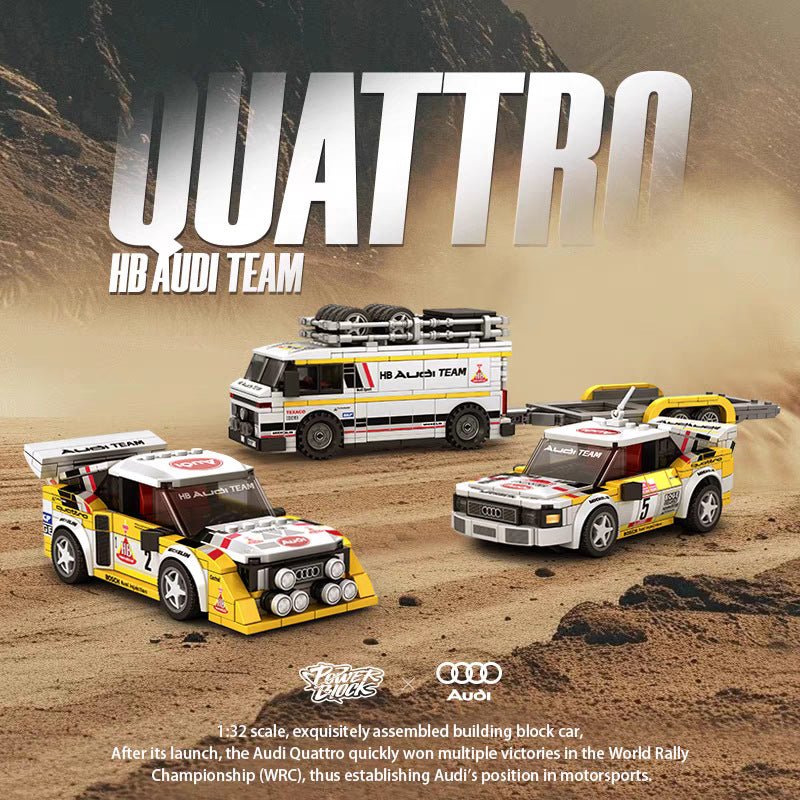 1985 Audi Quattro Group B Champion Edition 1362pcs