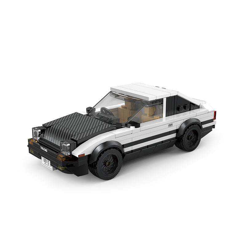 JDM Legends Building Kit - 1:32 Scale Toyota AE86 & Flatbed Truck Model Set 2-in-1
