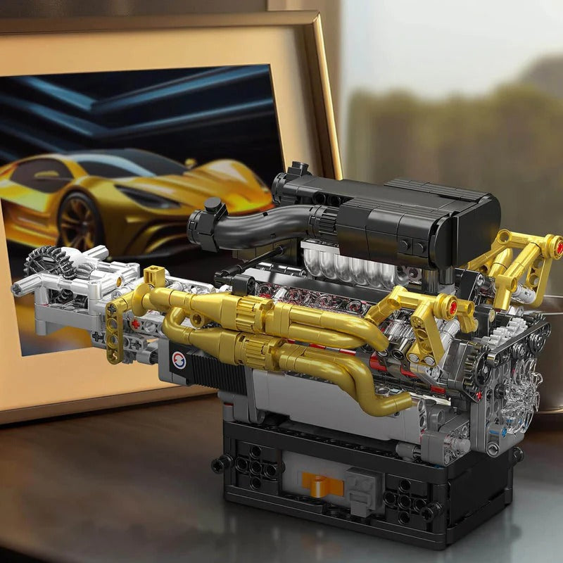 6.5L V12 N/A Valkyrie Engine Kit | 973pcs
