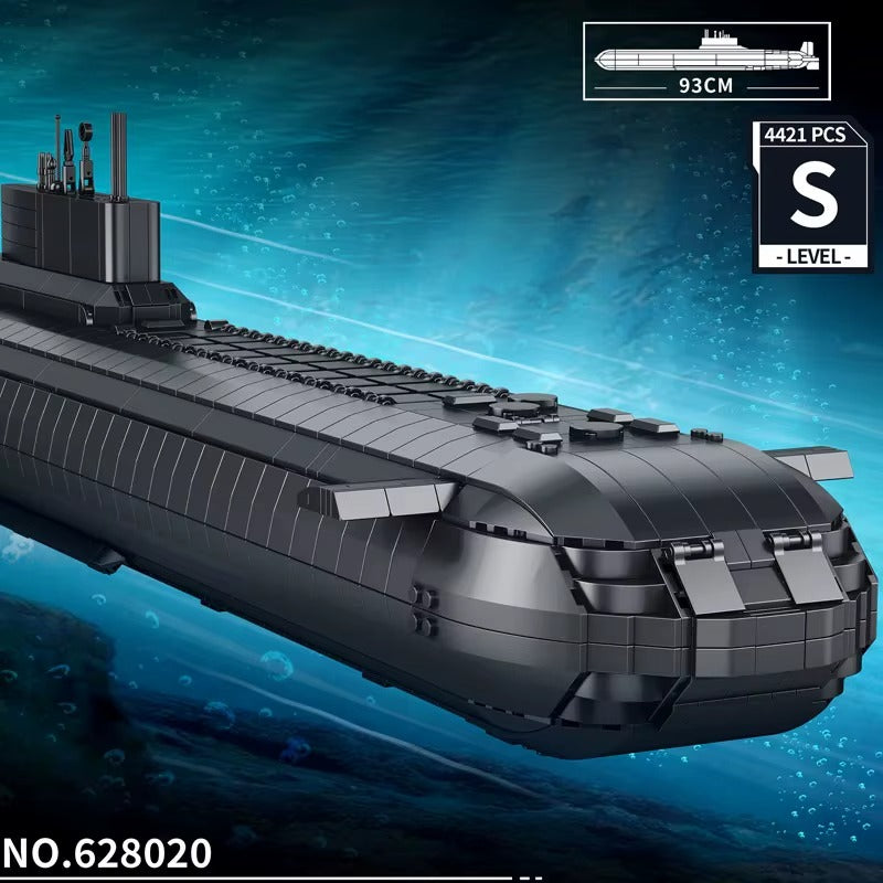 Akula Typhoon 941 Submarine | 4474pcs