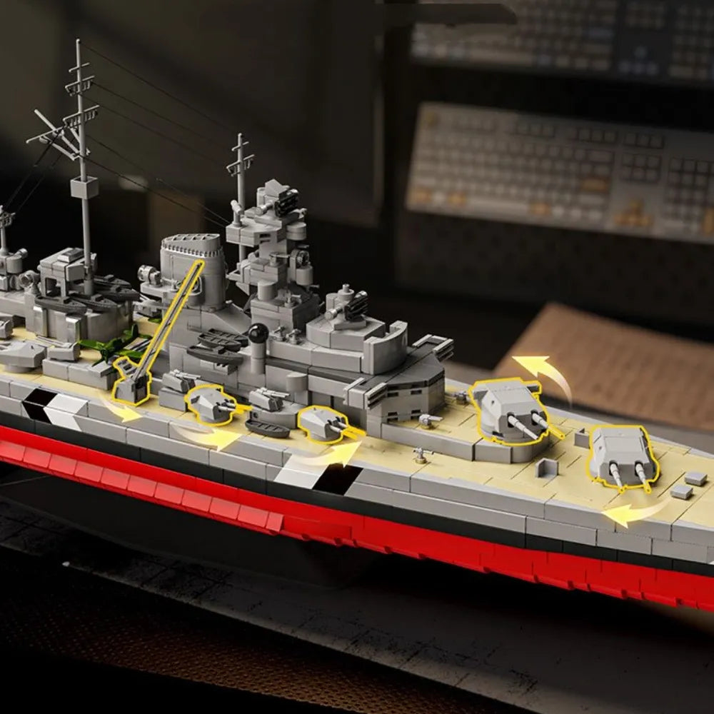 Bismarck WWII 1940 | 2686pcs