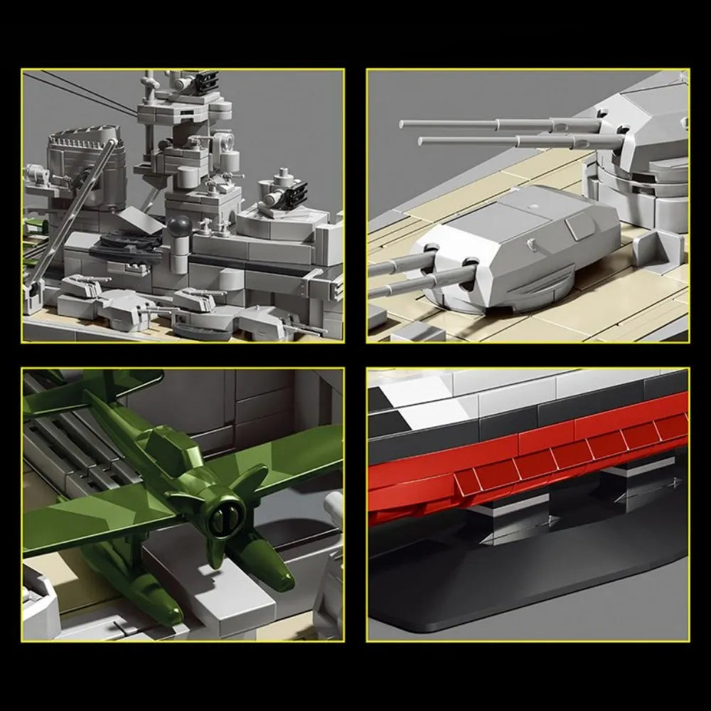 Bismarck WWII 1940 | 2686pcs