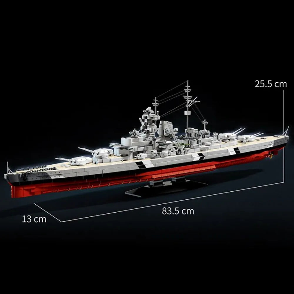 Bismarck WWII 1940 | 2686pcs