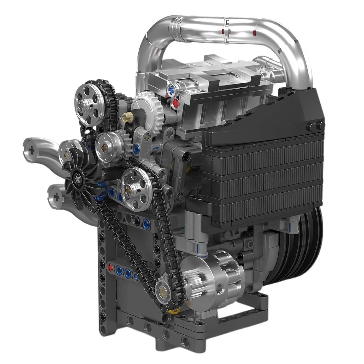 Koenigsegg Supercar Engine Kit | 739pcs