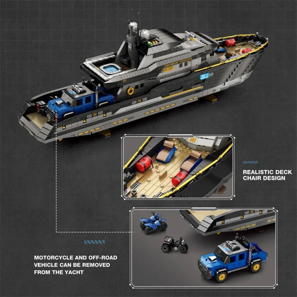 Luxury Yacht | 4421pcs