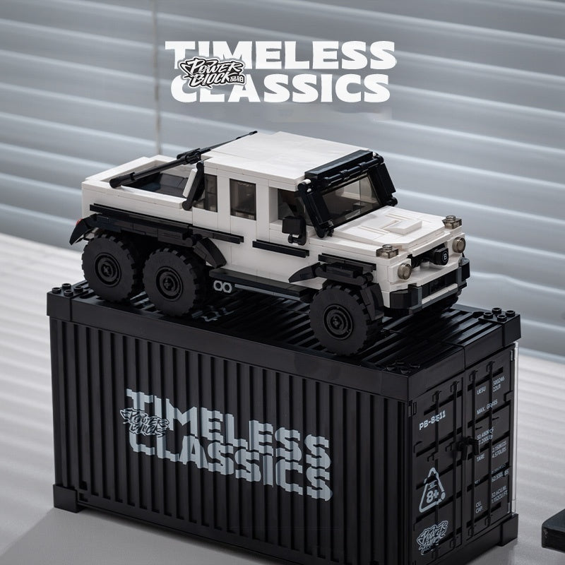 PowerBlock Timeless Classics G63 6x6 1:32 Model Kit w/Storage Box