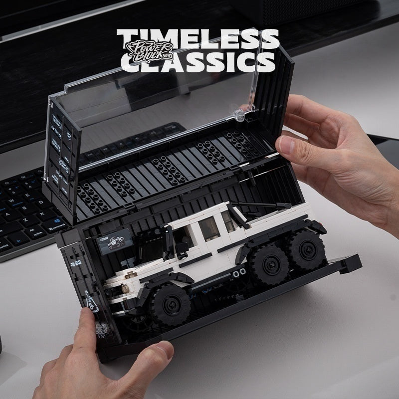 PowerBlock Timeless Classics G63 6x6 1:32 Model Kit w/Storage Box