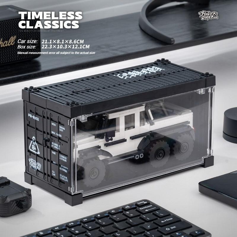 PowerBlock Timeless Classics G63 6x6 1:32 Model Kit w/Storage Box
