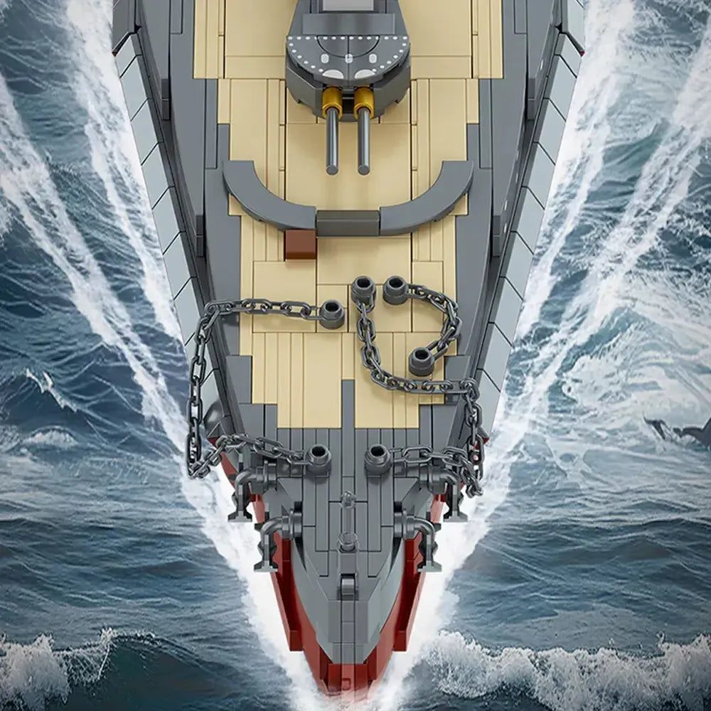 Queen Elizabeth Class Battleship Military | 2277pcs