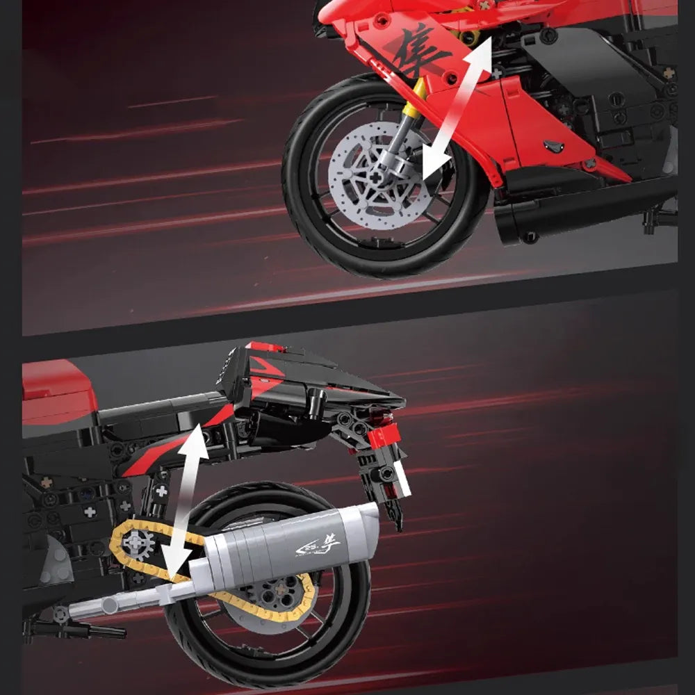 Suzuki Haybusa | 1043pcs