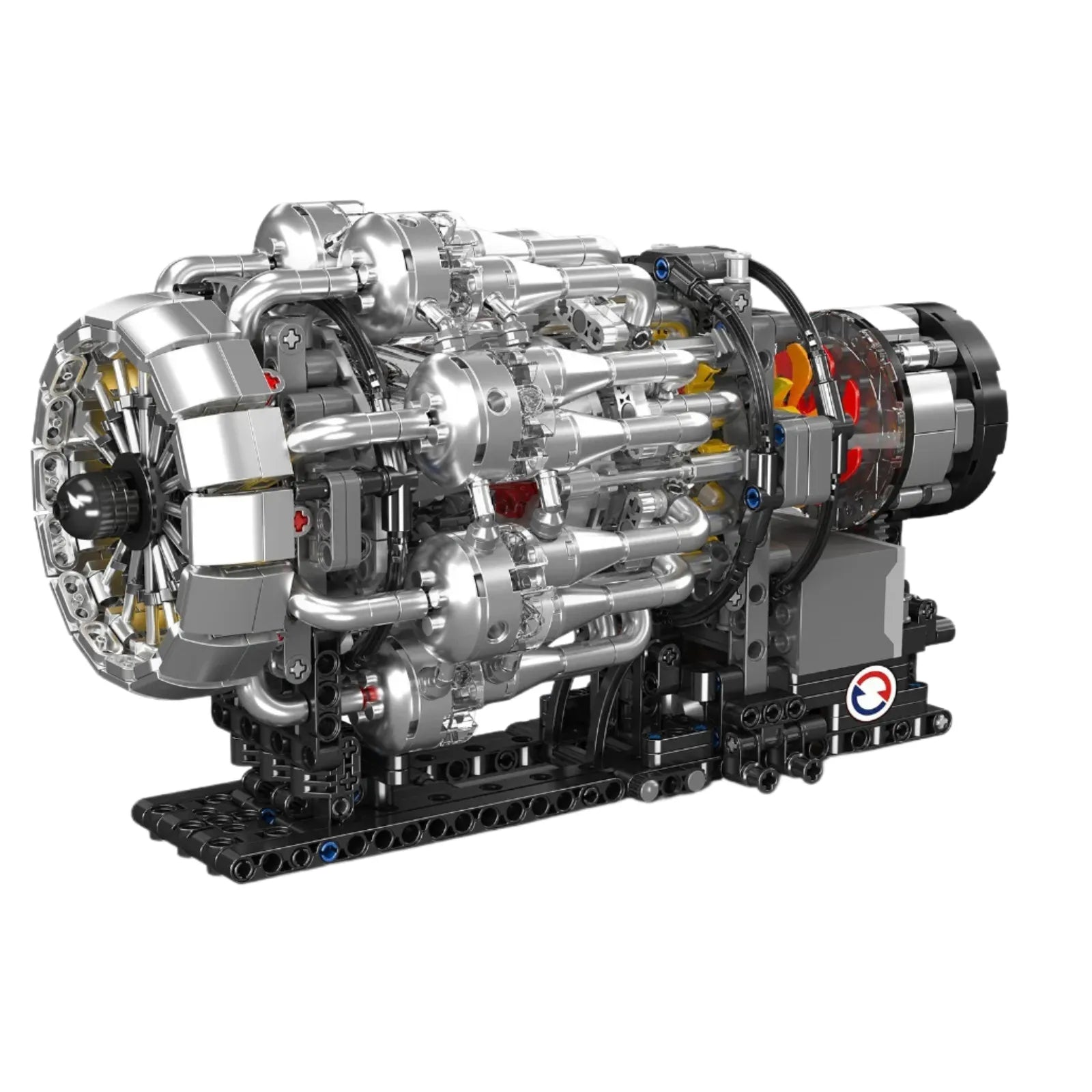 Turbojet Aircraft Engine Kit | 1214pcs