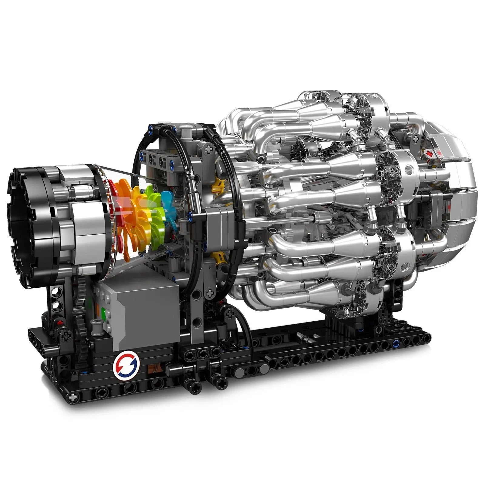 Turbojet Aircraft Engine Kit | 1214pcs