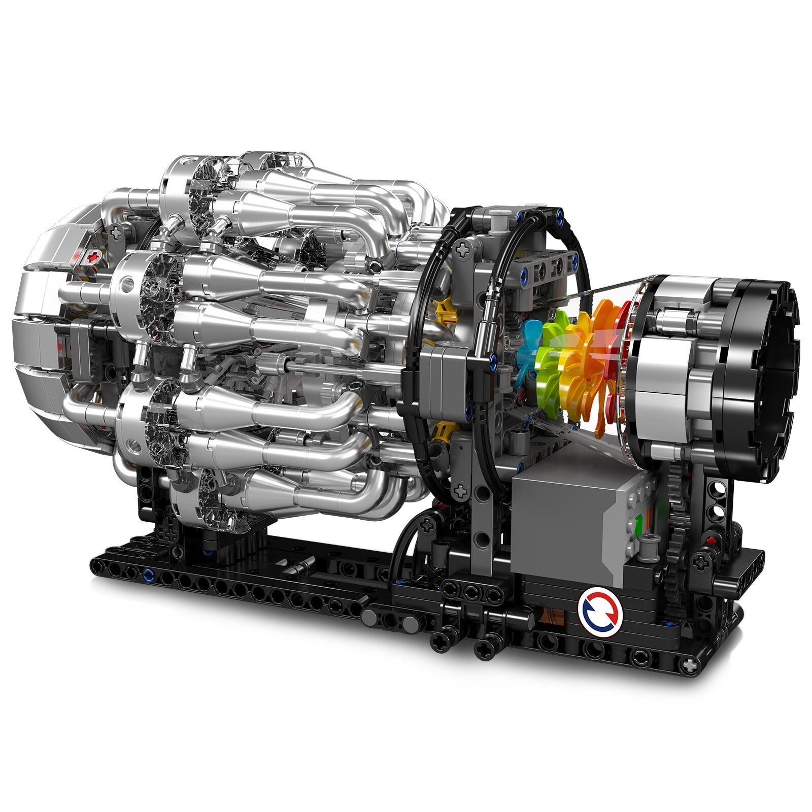 Turbojet Aircraft Engine Kit | 1214pcs