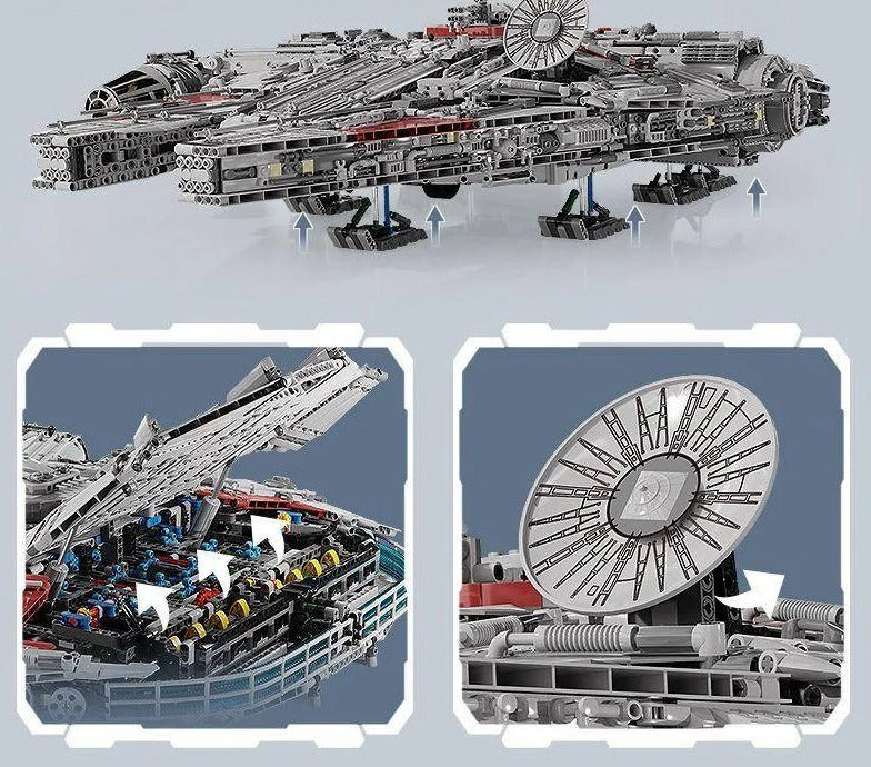 UCS Millenium Falcon with lighting | 11230pcs