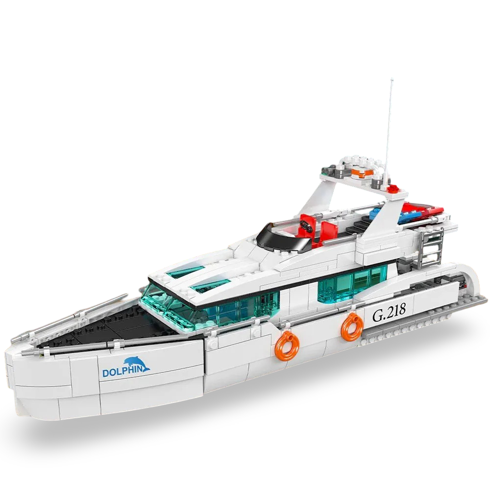 White Dolphin Yacht | 857pcs