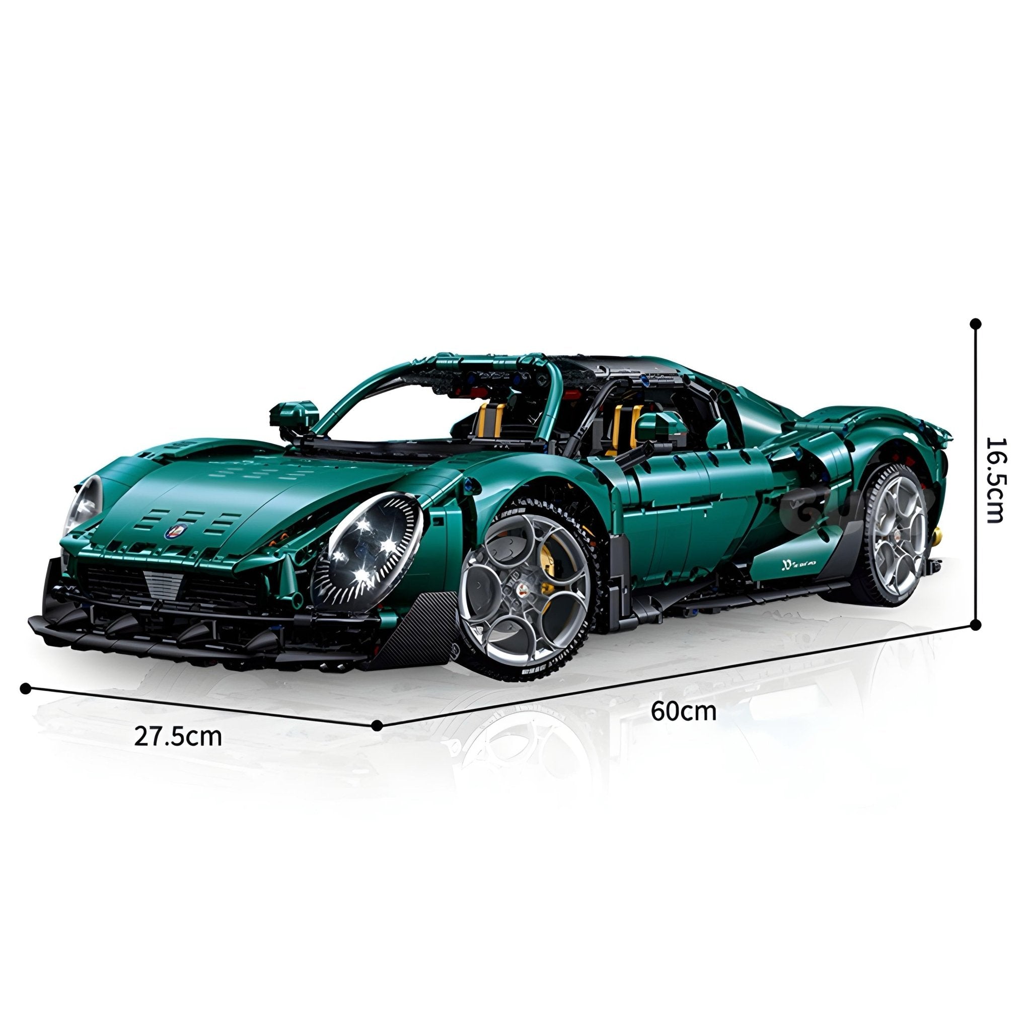Alfa Romeo 33 Stradale | 4208pcs