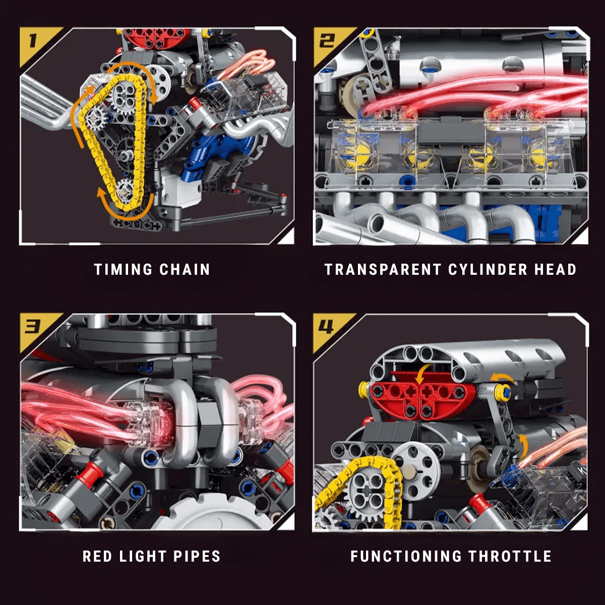 American Muscle V8 Functional | 664pcs