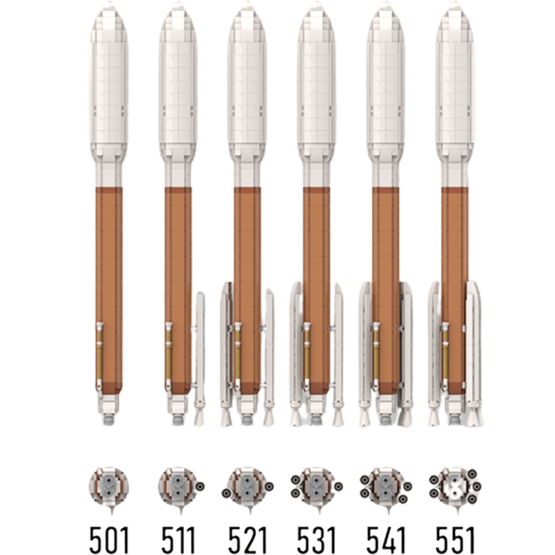 Atlas V 500 Series | 978pcs