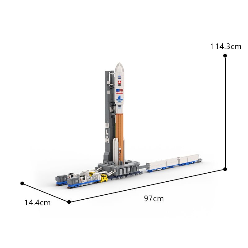 Atlas V Launchpad | 3424pcs