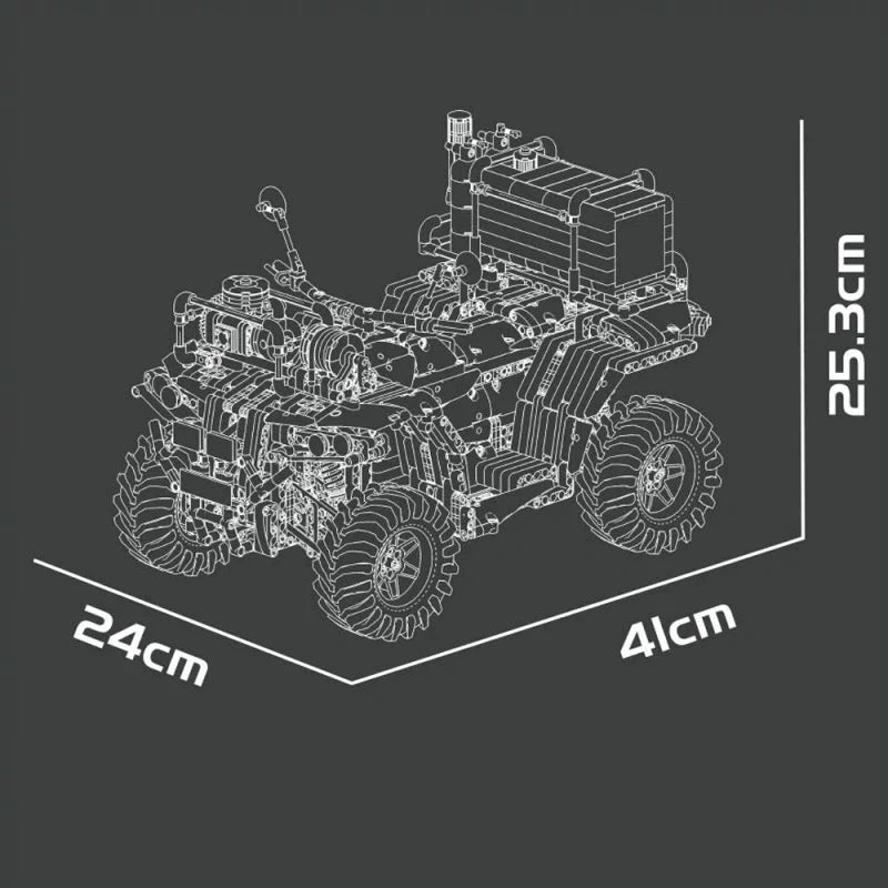 ATV Firefighting Technic | 2100pcs