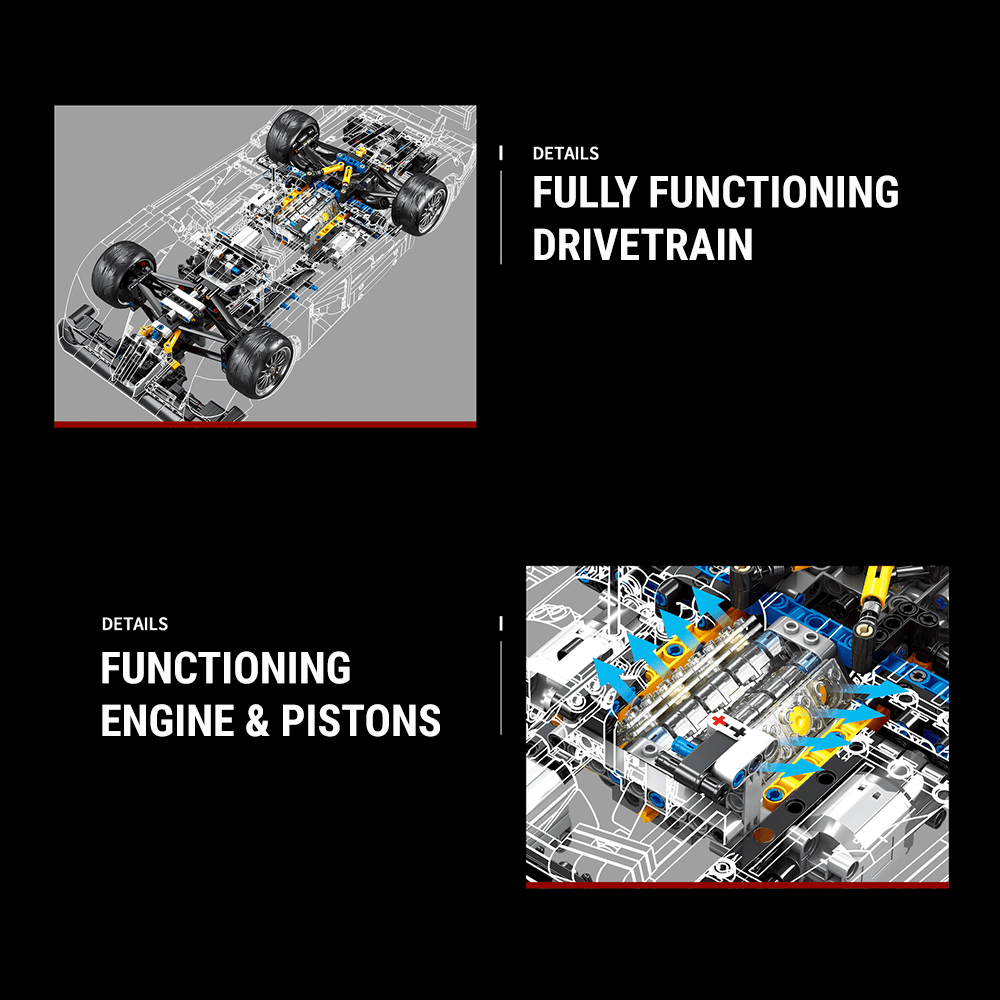 Audi R8 LM-P Endurance | 2425pcs