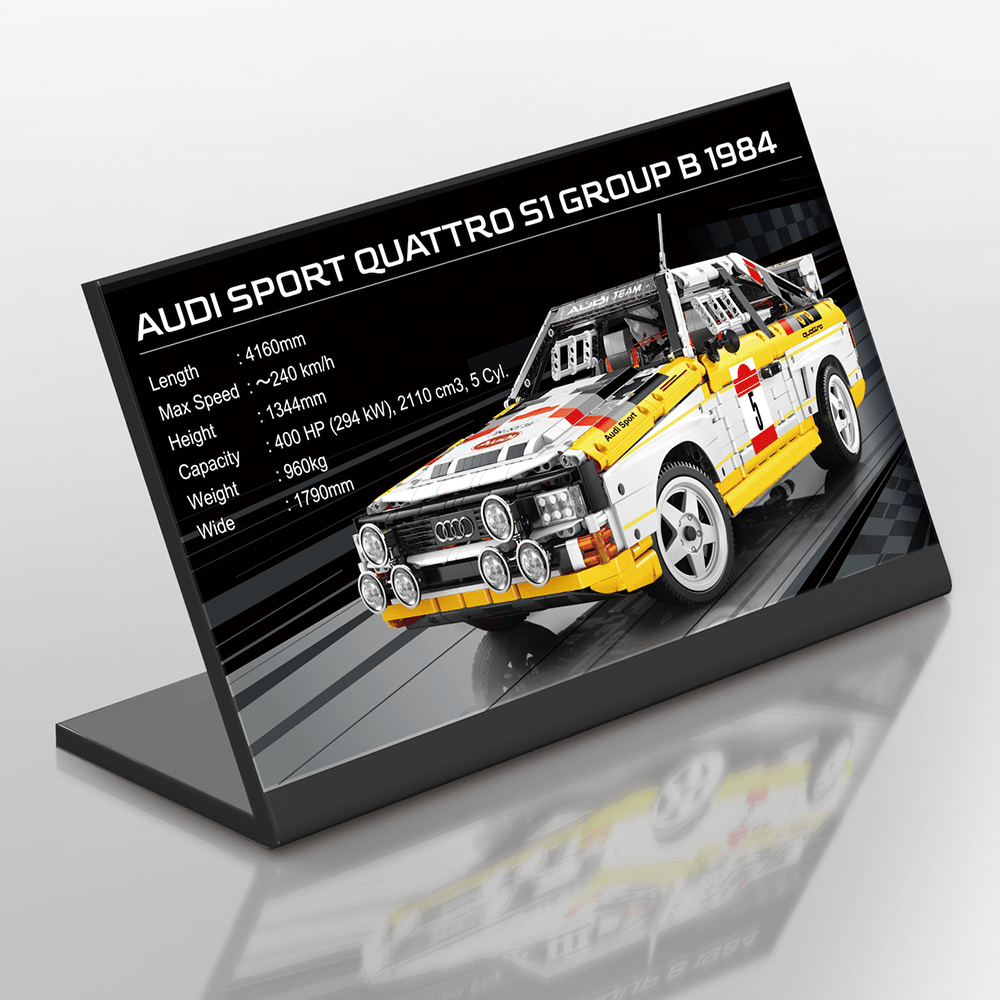 Audi Rally Quattro S1 Group B 1984 3886pcs