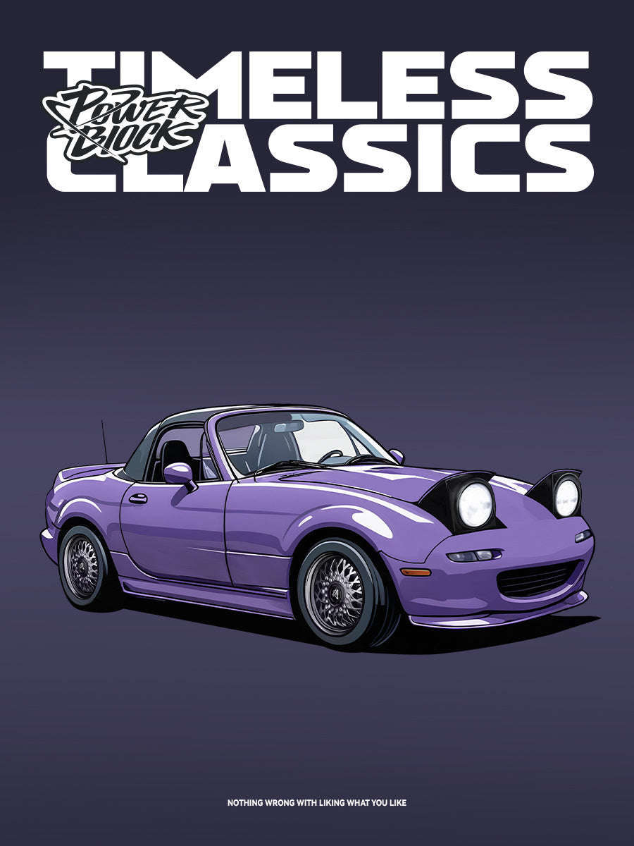 Kit de modelo Miata 1:32 con caja de almacenamiento - Construcción para coleccionistas de ABS.