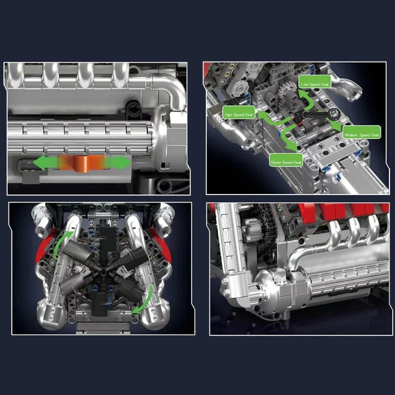 BMW M8 Twin-Turbocharged V8 | 1169pcs