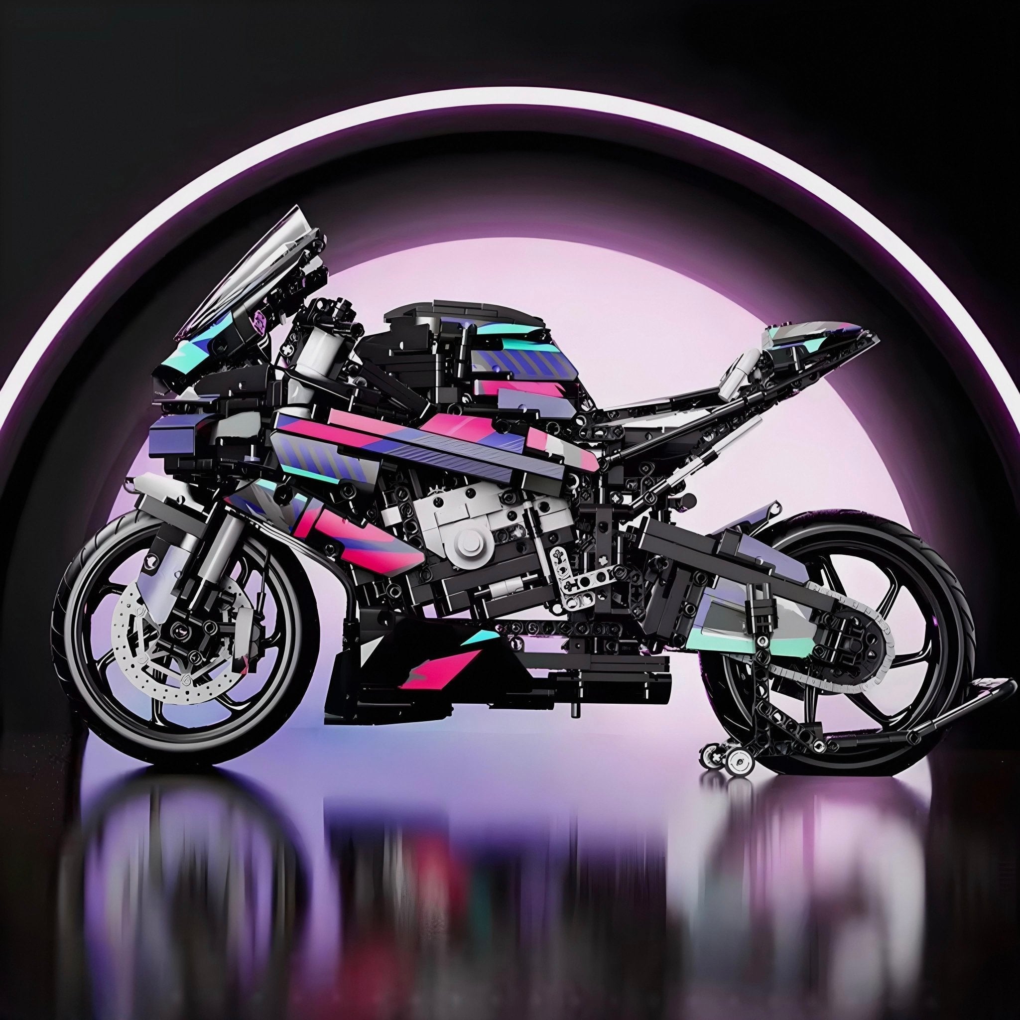 BMW S1000RR Cyberpunk | 2078pcs