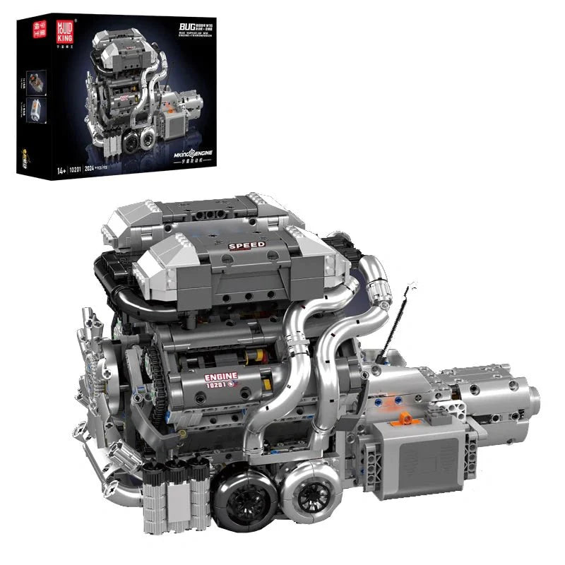 Bugatti W16 Engine & Transmission | 2024pcs