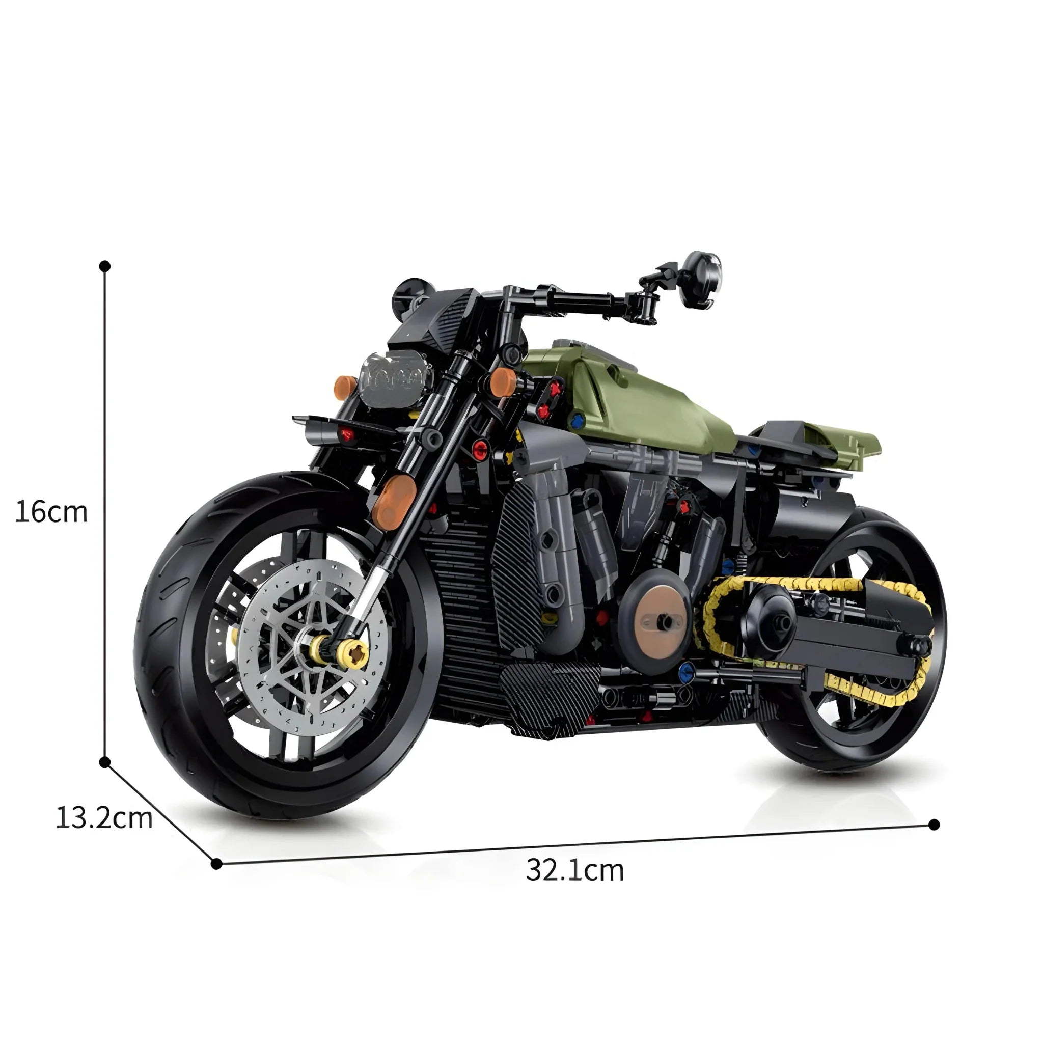 Custom American Chopper | 634pcs