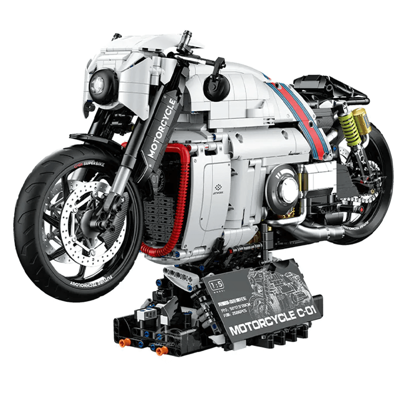 Cyberpunk Mecha Sport Bike | 2615pcs