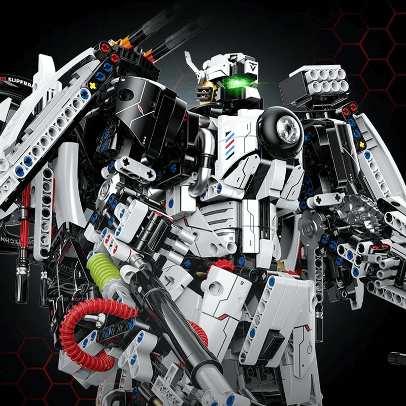 Cyberpunk Mecha Sport Bike | 2615pcs