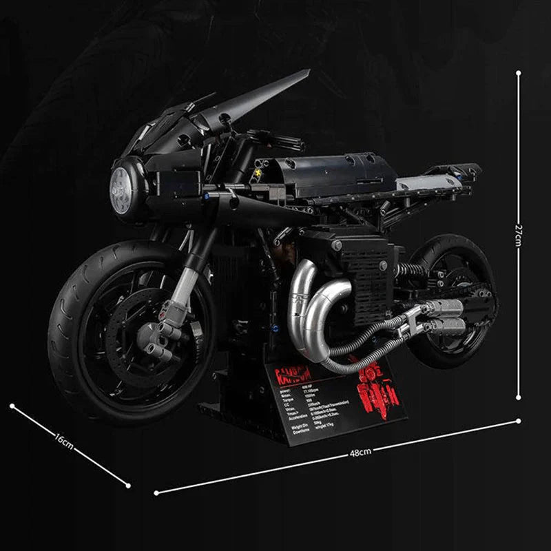 Dark Knight Shadow Bike | 1980pcs