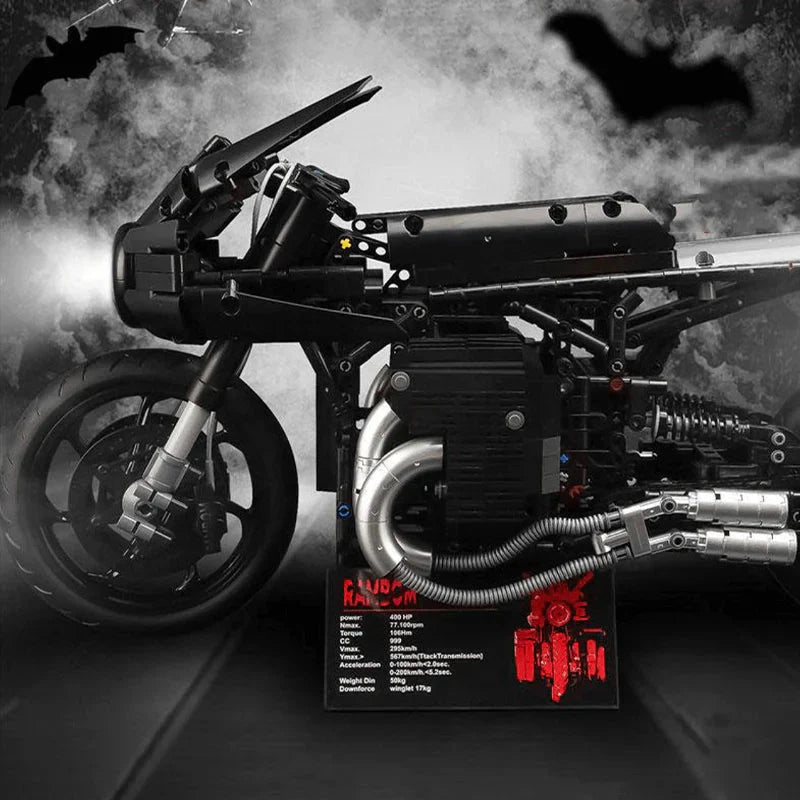Dark Knight Shadow Bike | 1980pcs