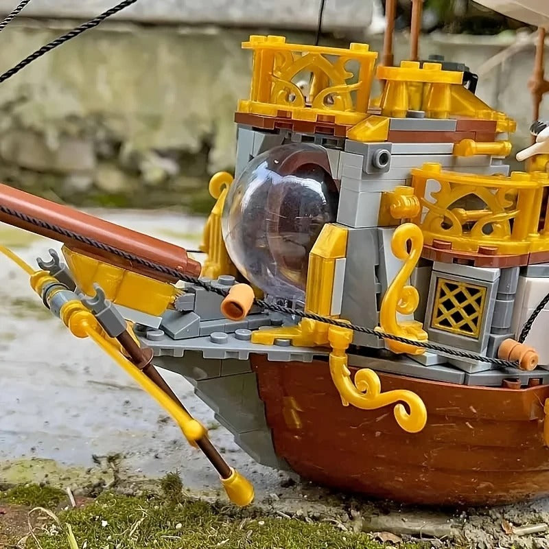 SteamPunk Airship | 3271pcs