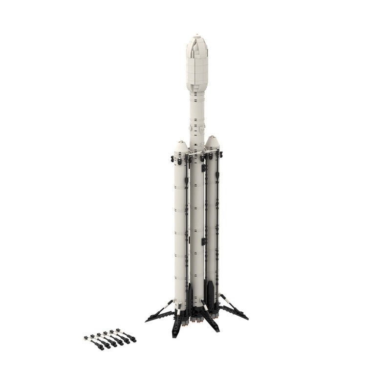 Falcon Heavy Rocket | 713pcs