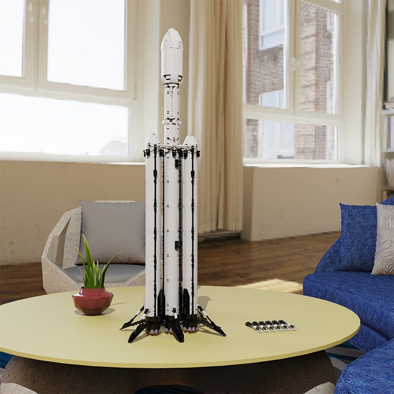 Falcon Heavy Rocket | 713pcs