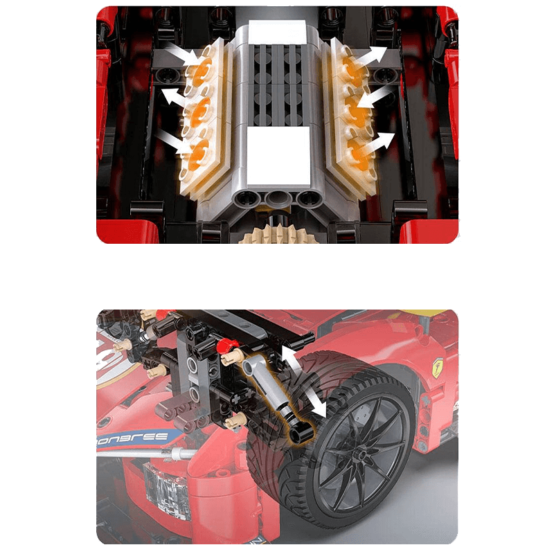 Ferrari 499p Endurance | 1517pcs