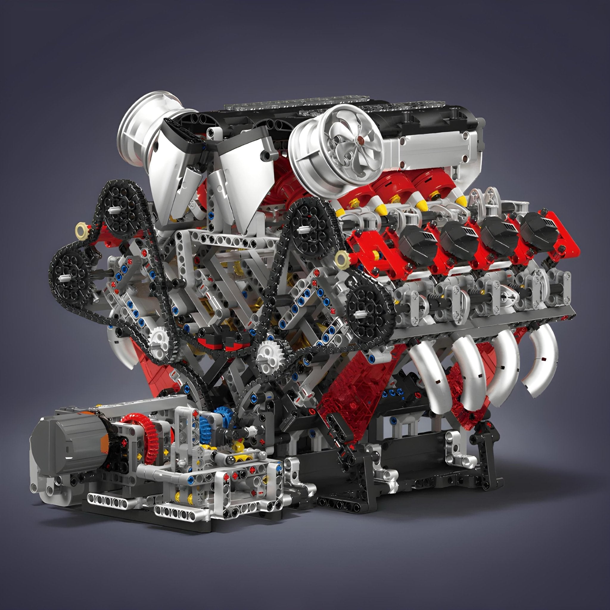 Ferrari F488 V8 Engine | 2717pcs