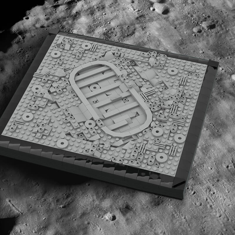Footprint on the Moon | 665pcs
