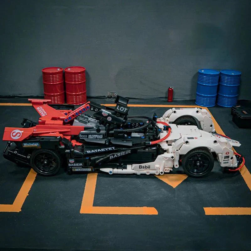 Formula E Gen 2 race Car 1625pcs