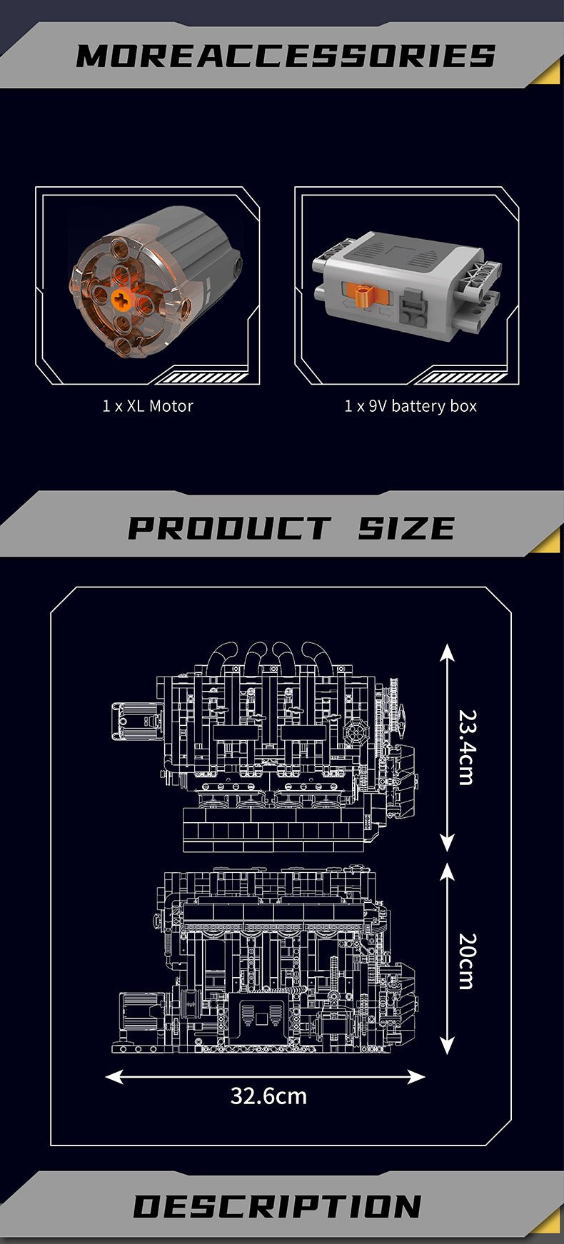 Functional Inline 4-Cylinder L4 Gasoline | 1787pcs