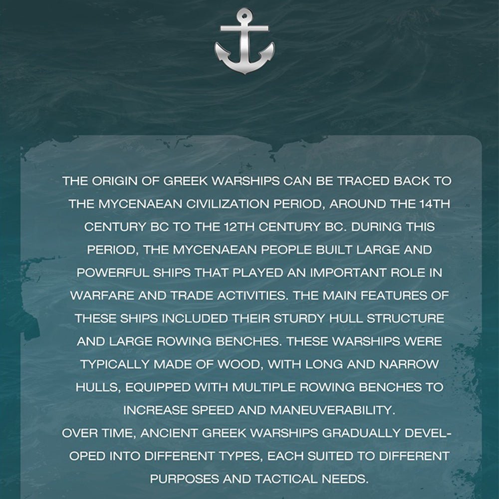 Greek Warship | 2982pcs