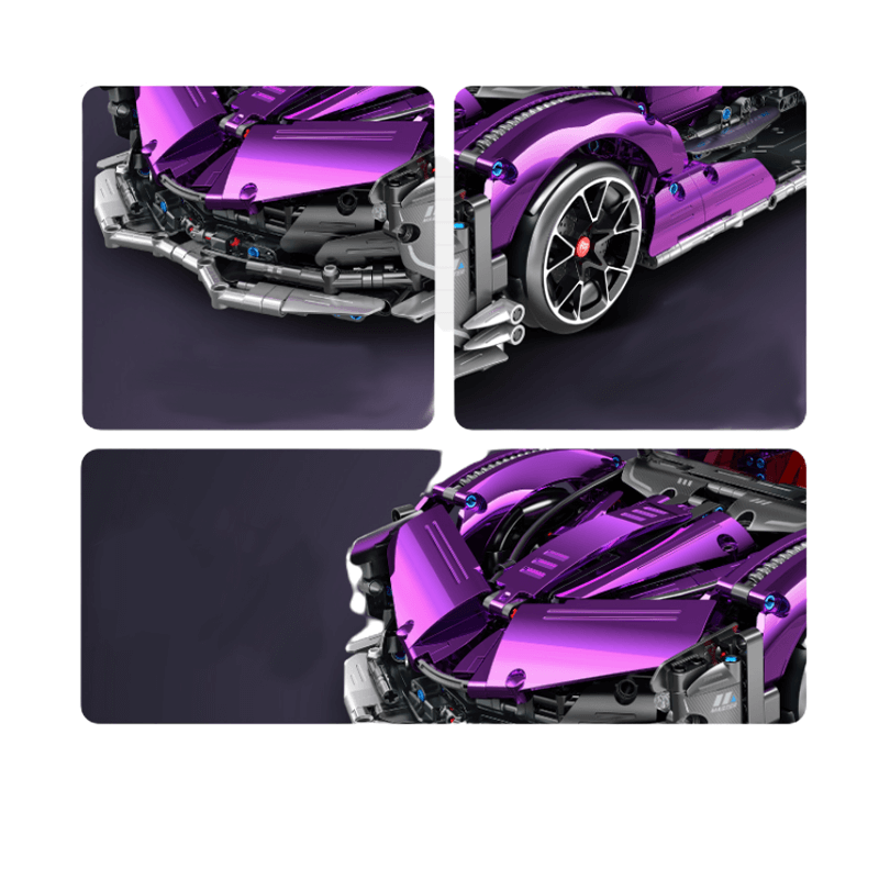Gumpert Apollo IE Purple Chrome Drift edition | 2442pcs