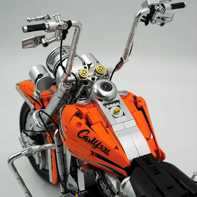 Harley Davidson Custom Street Glide | 2392pcs