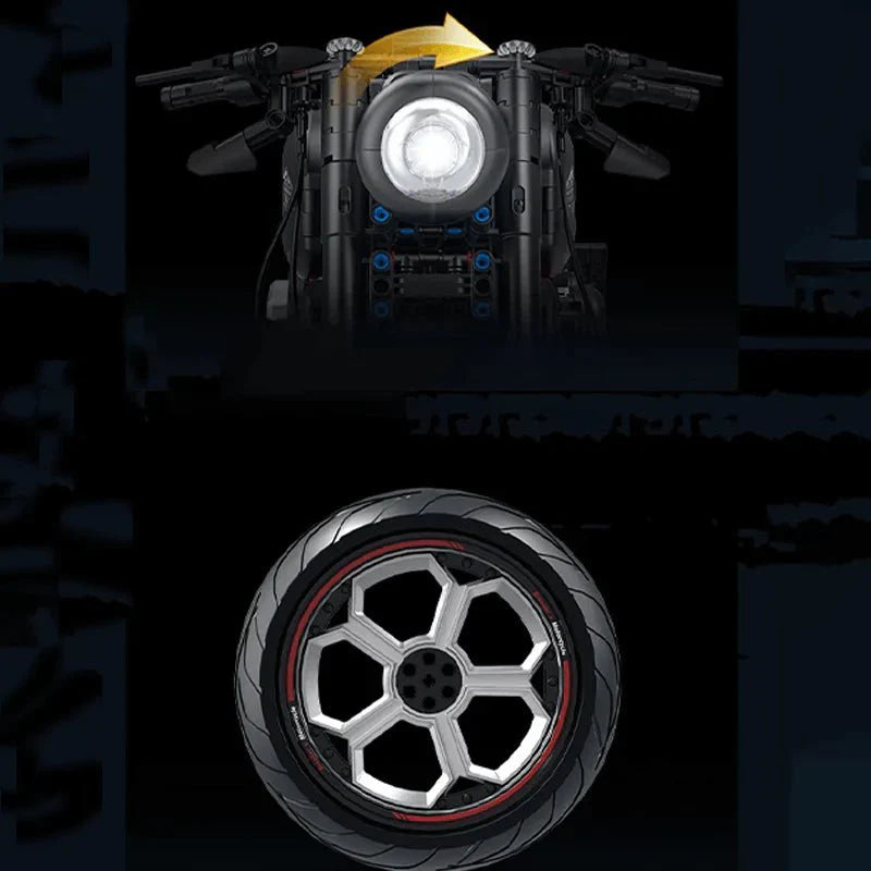 Harley-Davidson V-Rod Custom Shadow | 2049pcs