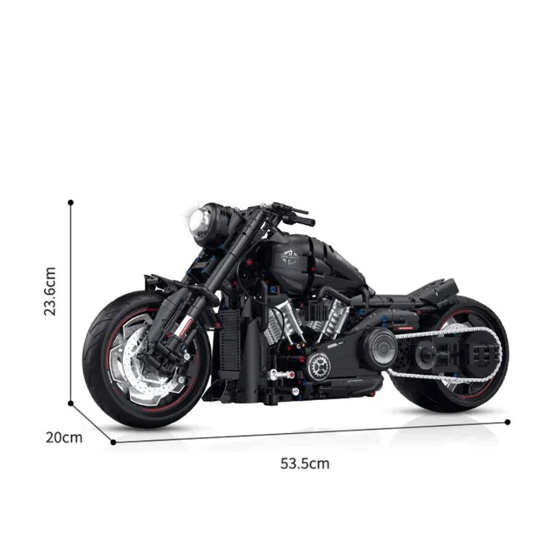 Harley-Davidson V-Rod Custom Shadow | 2049pcs